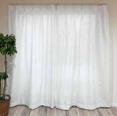 Сделано из антибактериальной и дезодорирующей зеркальной ткани Teijin Frontier из специальной функциональной пряжи, ширина 130 см х длина, набор из 2 штук, Kaei-lace, Япония, шторы,