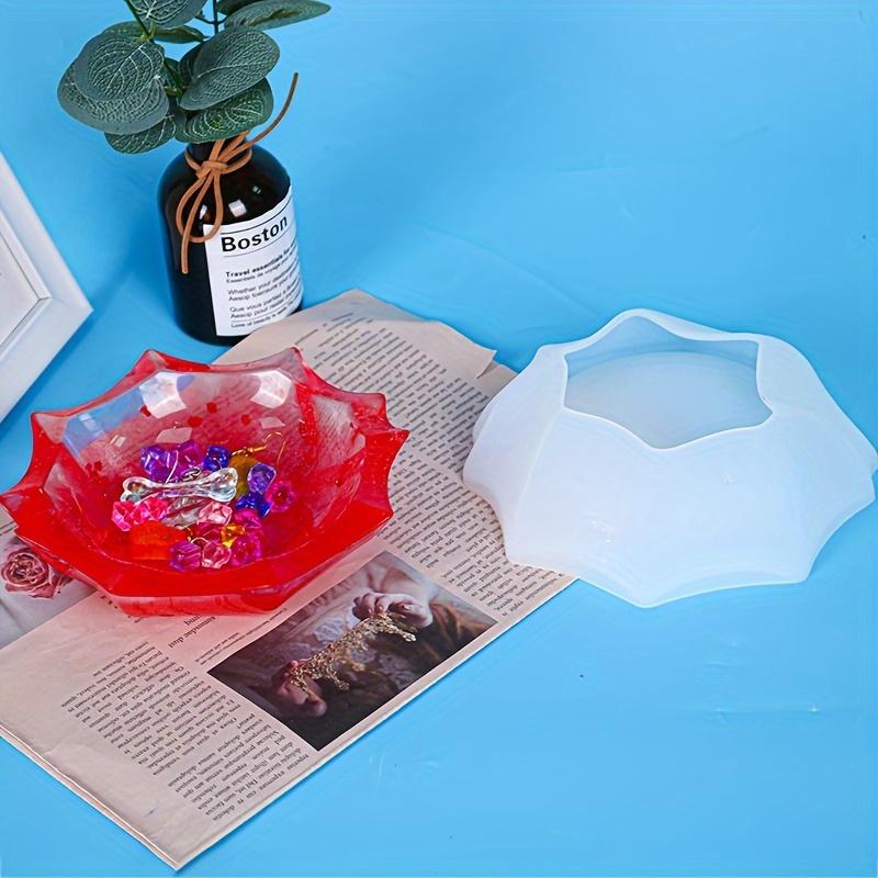 1PC Diy Dropper Mold Ten Corner Plate Silicone Mold Making Dropper Mold Resin Mold