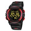 Digital Watch for Boys Sports Watch Kids Waterproof Watch Children Outdoor Multifunctional 50m Water Resistant Alert Date Day of the Week Display LED