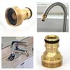 1/2/5Pcs Universal Tap Kitchen Adapters Brass Faucet Tap Connector Mixer Hose Adaptor Basin Fitting Garden Tools