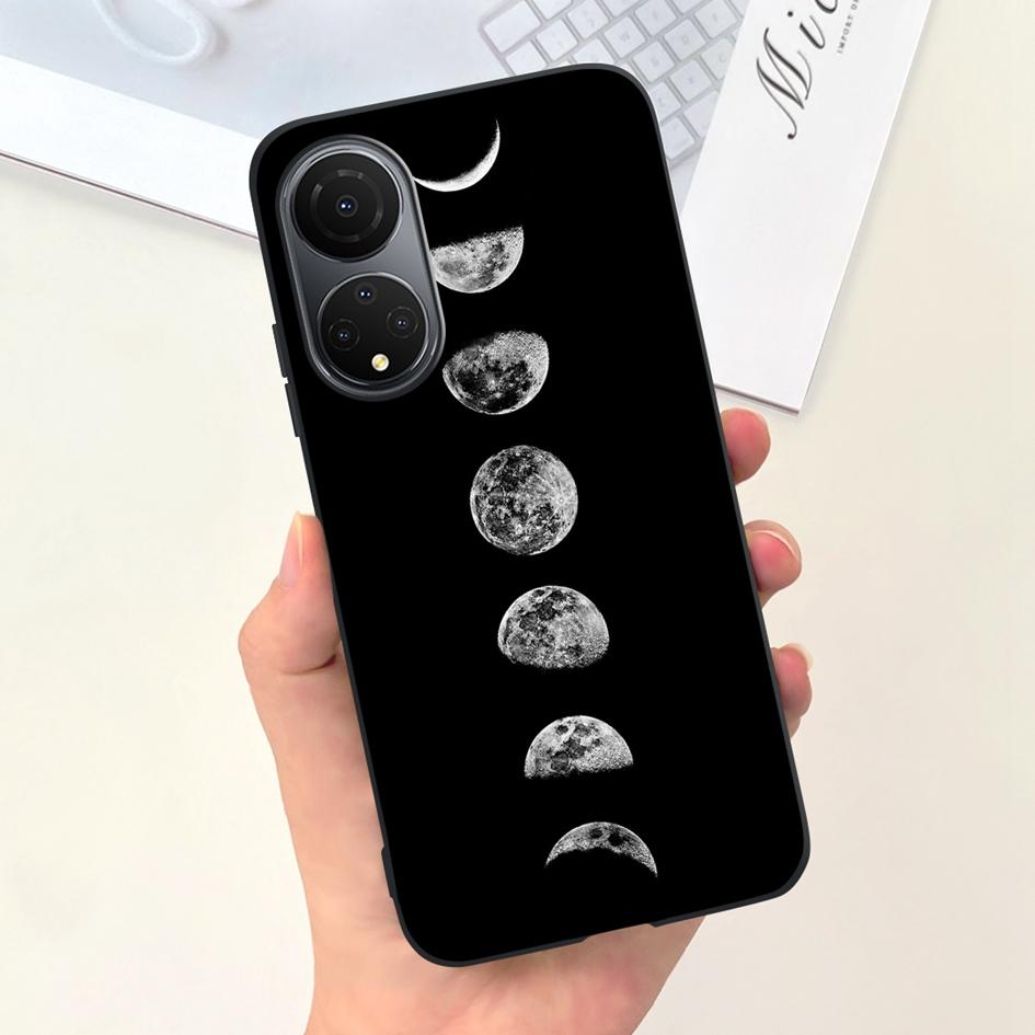 For Honor X7 X7a Case Lovely Duck Astronaut Soft Silicone Matte Phone Cover For Honor X7b CLK-LX1 Funda X 7b X 7a HonorX7 Bumper