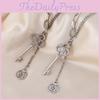 Fashion Korean Unique Key Necklace For Women With Timeless Design And Luxurious Finish