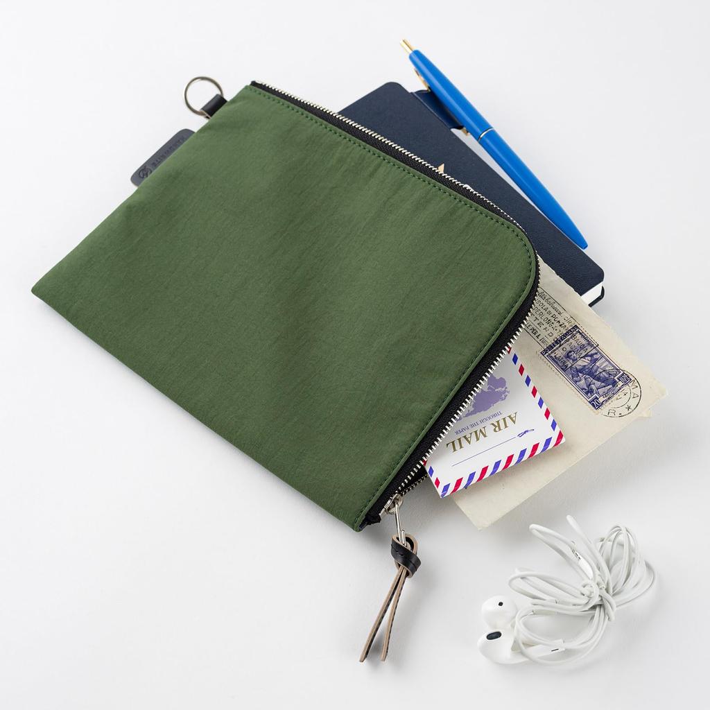 Чехол для ноутбука Hobonichi Techo, плоский чехол tragen, аксессуары для ноутбуков HON(A6) (зеленый)