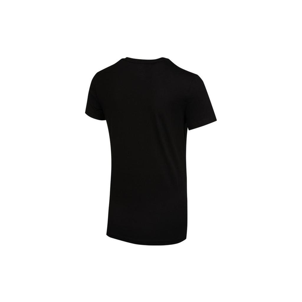 Puma Футболка с коротким рукавом и круглым вырезом в стиле американского винтажного принта с логотипом и сердцем, женские топы, цвет черный 845596-01