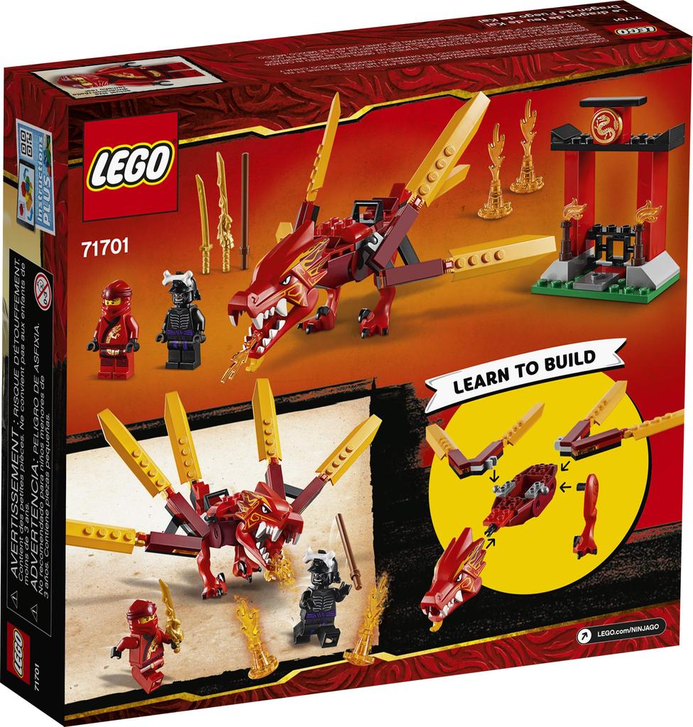 LEGO Ninjago Fire Dragon 71701 Кай