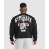 Gymshark Trophy Graphic Crew Black A7a1m Bb2j