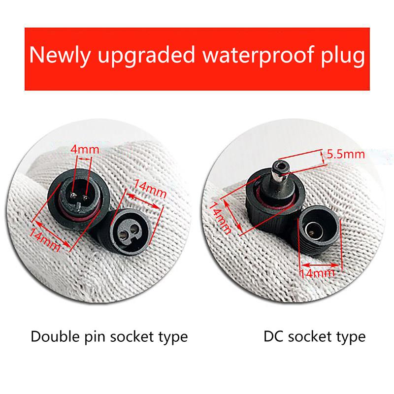 3/5/10M износостойкие портативные солнечные прожекторы водонепроницаемый удлинительный кабель шнура