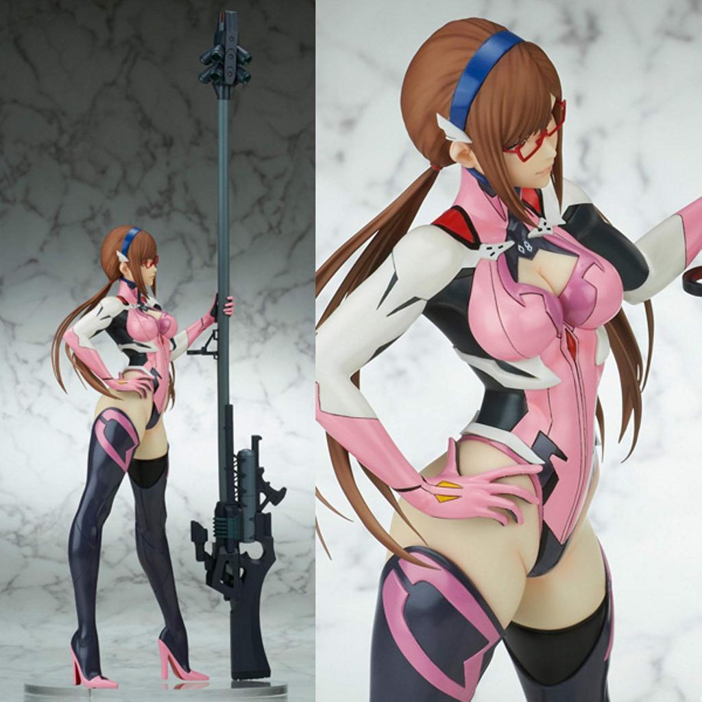 Шунья Ямашита x Мицумаса Ёсидзава Евангелион Новая Театральная Версия Мари Макинами Иллюстриус Покрашенная Полная Фигурка Немасштабная