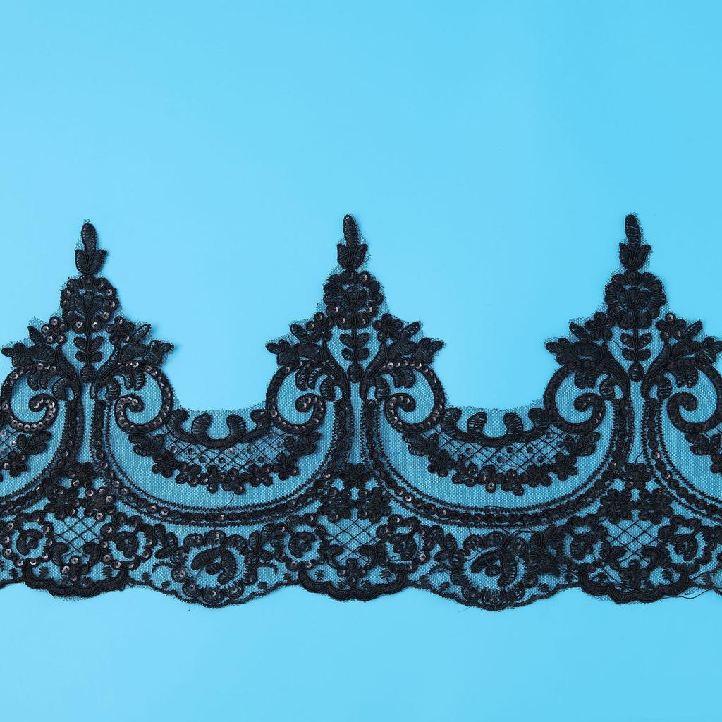 Bridal Headgear Diy Material Wedding Dress Headgear Decorative Flower Width 24 Cm This White Lace Lace Accessories