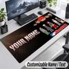Limp Bizkit Personalized Large Mouse Pad Custom Name Text Extended Desk Mat Gaming Mousepad