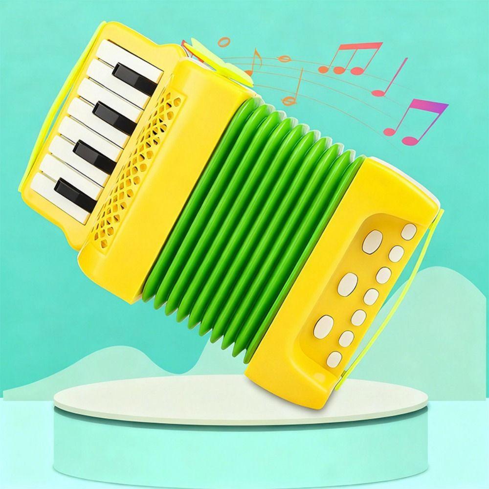 Grip Exercise Children Accordion Instrument Small Size Kids Music Instrument  Outdoor Playing