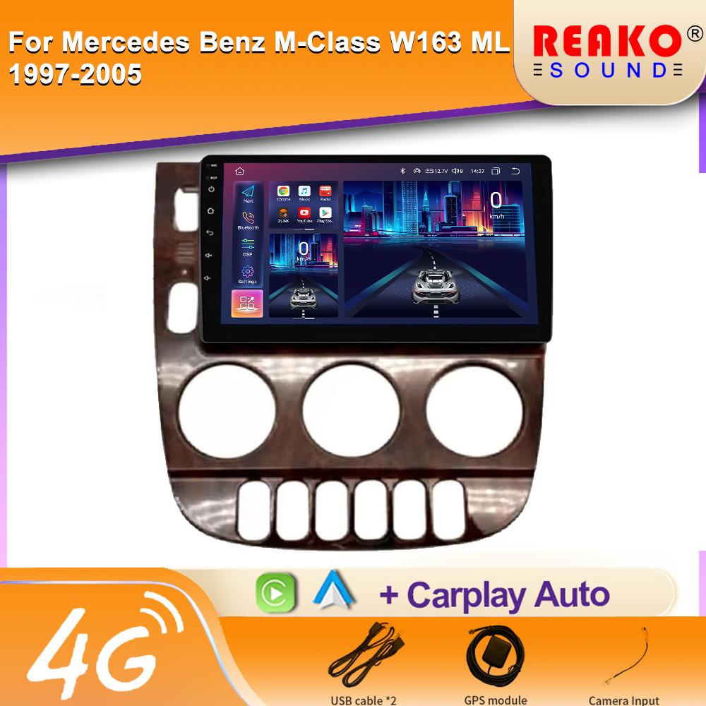 Android для Mercedes Benz M-Class W163 ML 1998 - 2006 Авто Радио GPS Навигация Стерео Головное Устройство Мультимедийный Плеер Видеорегистратор BT