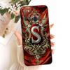 For ITEL S16 Case Cover Luxury A-Z Letters Fashion Crown 2D Painted Silicone Bumper For ITEL Vision 1 Pro Phone Casing
