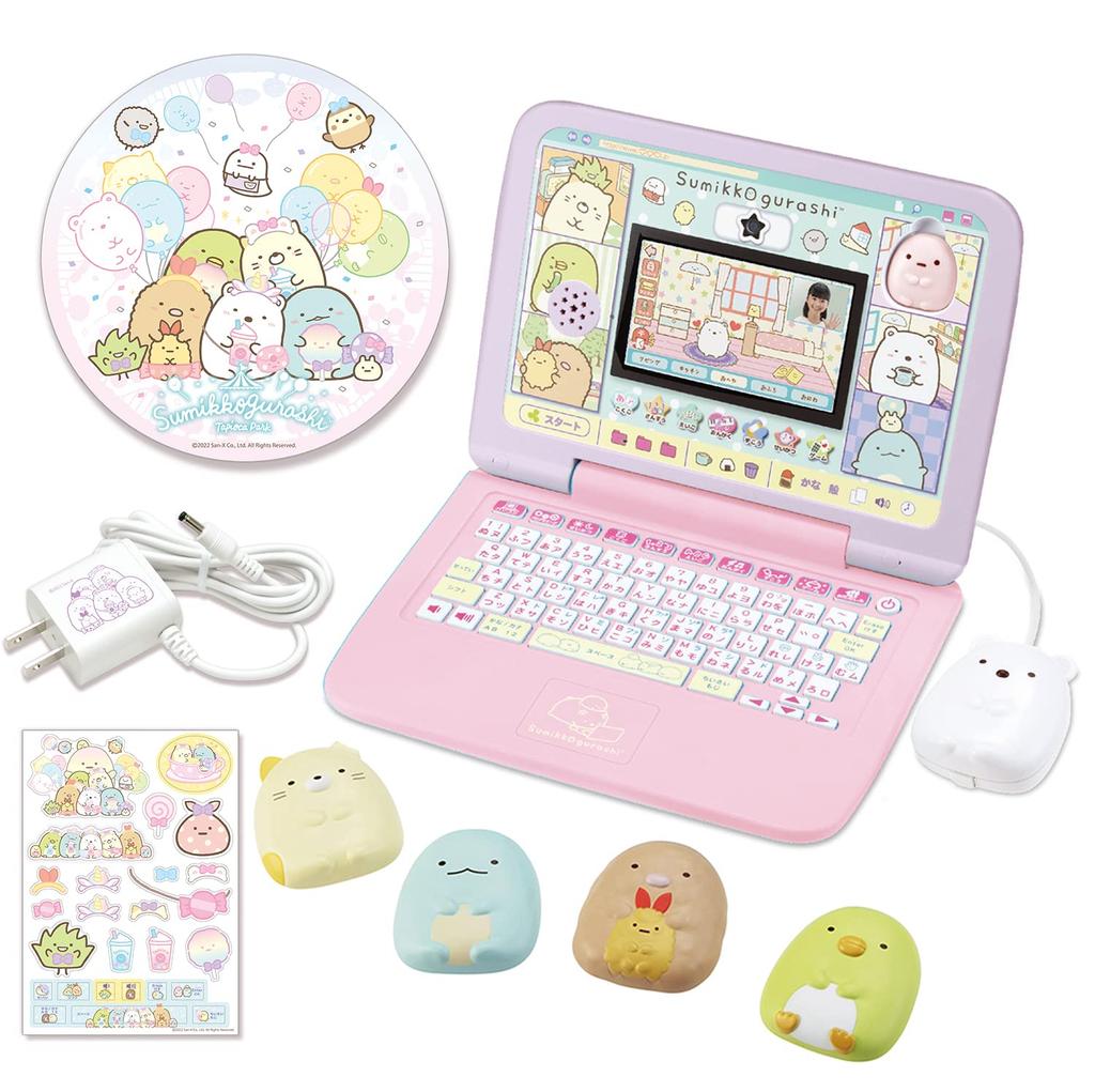 Камера Кастомизация с вашим Sumikkogurashi PC Premium Plus Деко и декоративные наклейки Фиолетовый x Розовый декоративные включены! мышь! (Адаптер переменного тока,