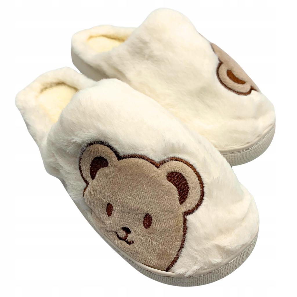 Winter Slippers Teddy Bear Women's Children's Warm Slippers S. 40-41
