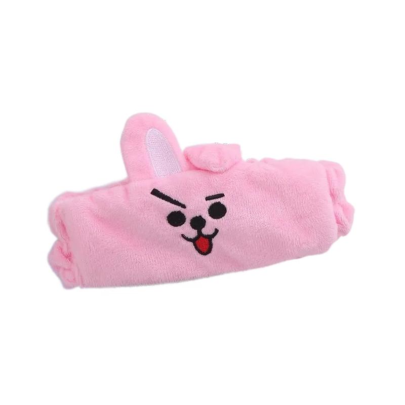 BT21 мультяшная милая повязка на голову Кавайные девушки домашняя портативная повязка для лица спортивная повязка для йоги аниме товары поддержка подарок