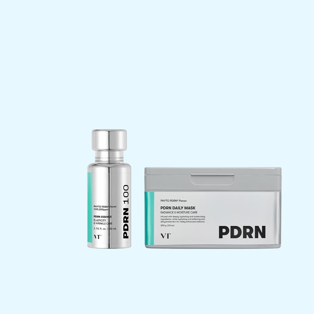 VT PDRN Essence 30 мл/Reedle Shot 100/Essence Stick Balm 9,5 г/Glow Ampoule 100 мл/PDRN Cream 100 50 мл/маска