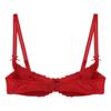 Sexy Lace Big Size Women Solid Plus Size Bra Open Cup Women Underwear