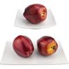 JEDFORE Fake Dark Red Apple Simulation Artificial Lifelike Plastic Red Delicious Apples Set Fake Fruit for Home House Kitchen Wedding Party