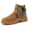 Мотоциклетные ботинки Повседневная обувь Нескользящая походная модная обувь Мужские ботинки Высокие охотничьи ботинки Motociclista