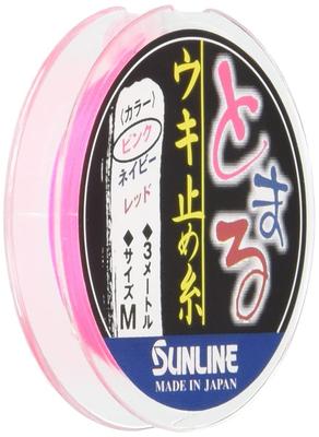 SUNLINE Tomaru Стопор для лески, Розовый, Средний