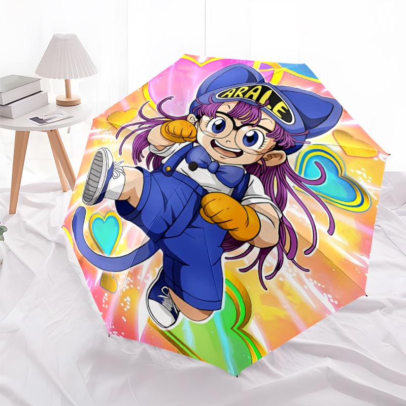 Printed AralePrinted Folding Umbrella,Outdoor,Leisure,And Travel Umbrella,Durable Umbrella Fabric,Birthday And Holiday Gift