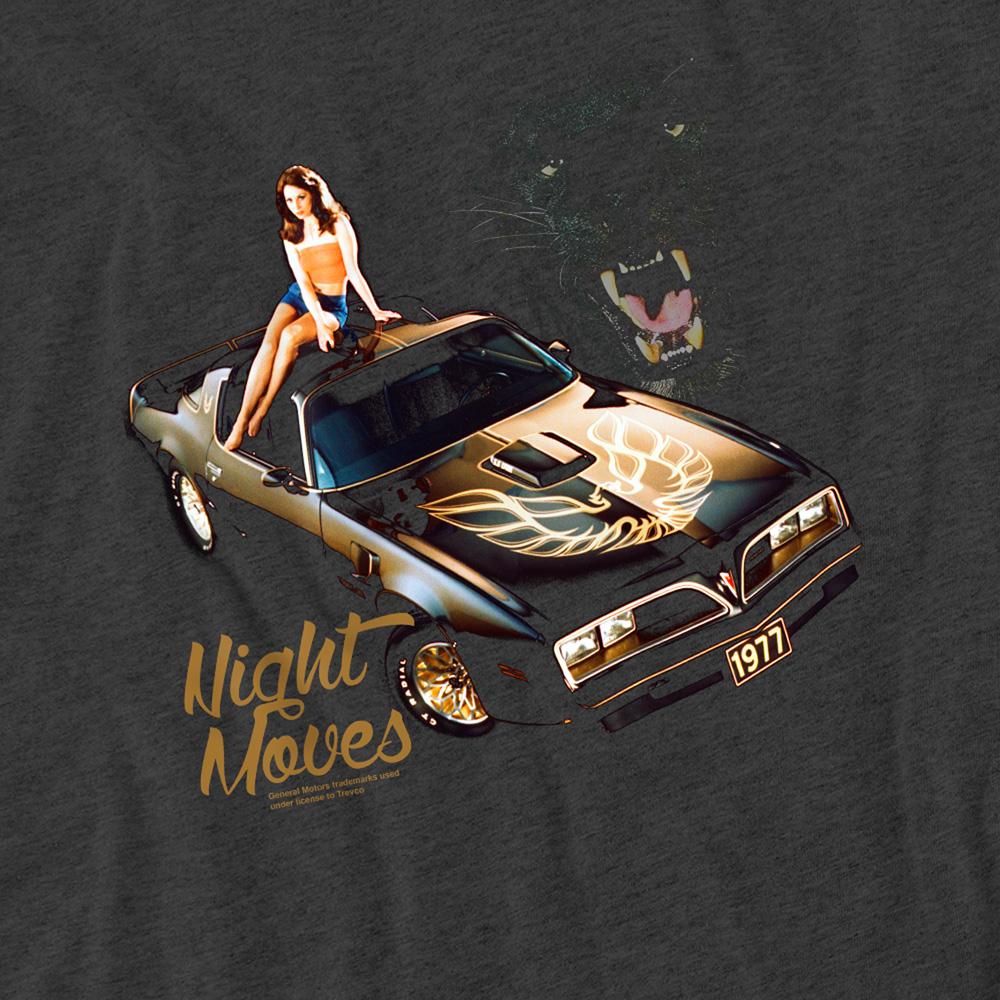 Pontiac Unisex Adult Night Moves T-Shirt