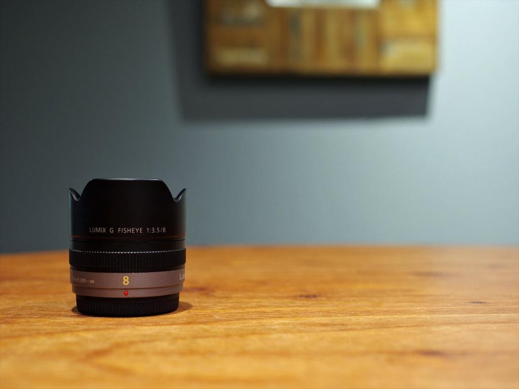 Panasonic Single Focus Fisheye Lens for Micro Four Thirds Lumix G FISHEYE 8mm/F3.5 H-F008