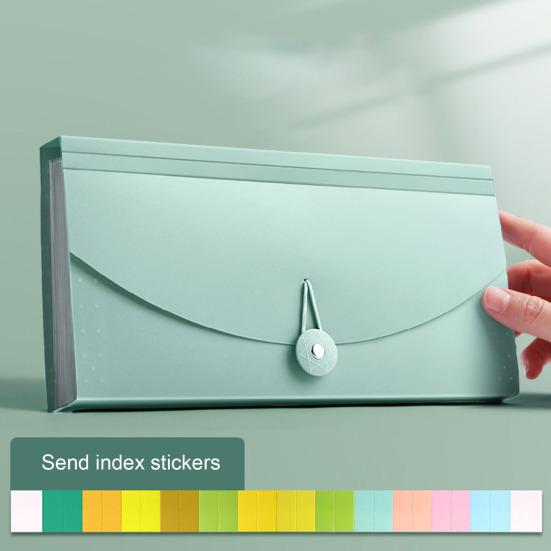 Органайзер для чеков, водонепроницаемый держатель для кассовых чеков, расширяющаяся папка с кнопками, сумка для хранения купонов большой емкости