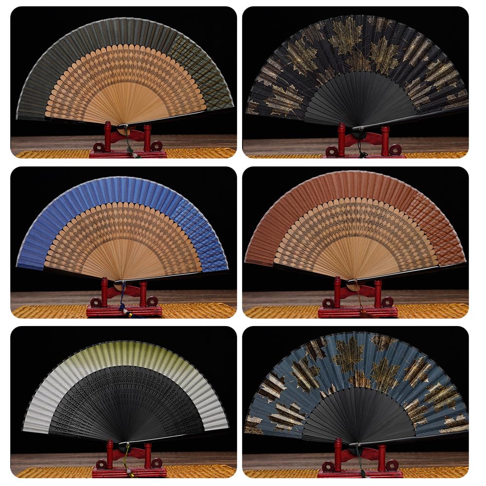 SENMAN Silk and Premium with Short and Perfect As a Gift for Day or Fireworks or As a Souvenir for Overseas Yukata Short Fabric with Black Autumn