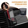 For Skoda Car Interior Key Remote Control Storage Box Organizer Sticker Holder Kamiq MK3 Roomster Rapid Kodiaq Karoq Fabia EnyaqCQ1