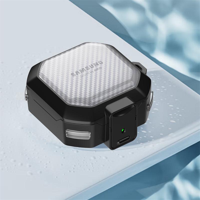 Защитный чехол Samsung BudsCore Buds2 Pro Прозрачный Углеродное волокно