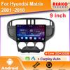 Android для Hyundai Matrix 2001 -2010 Автомобильное радио Мультимедиа Навигация Беспроводной Carplay Стерео 4G GPS Головное устройство Экран