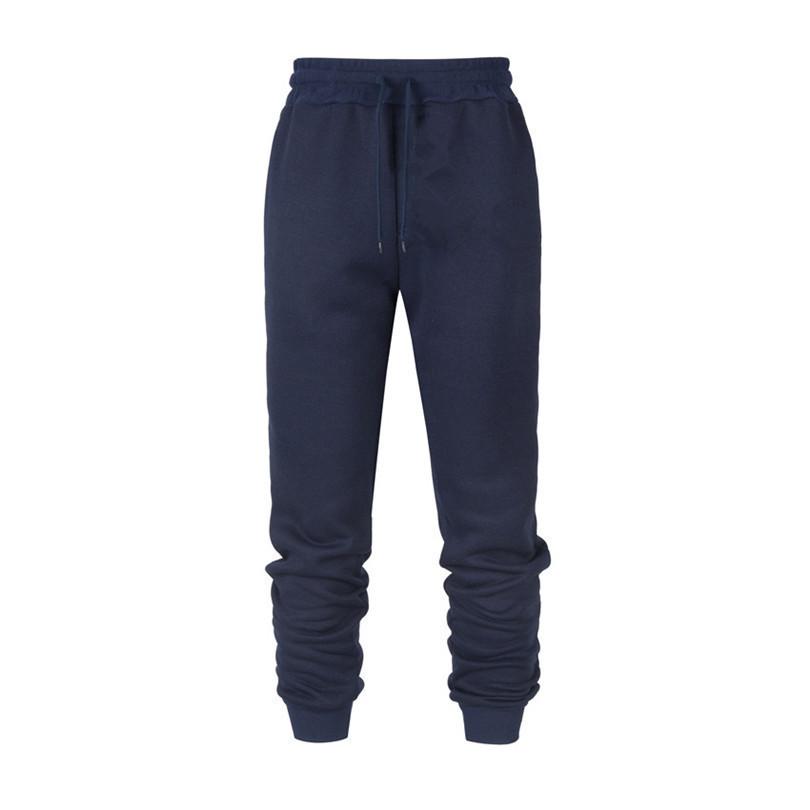 Men's Athletic Trainning Joggers Casual Loose Fit Sweatpants Spring Fall Fleece Lined Pants Elastic Waist Drawstring Trousers