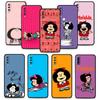 Для Samsung A20e A40 A50 A70 A10s A10 A20s Note 20 Ultra 10 A30 A91 A01 A03 A42 5G M51 A02 Черный Mafalda Girl Phone Funda