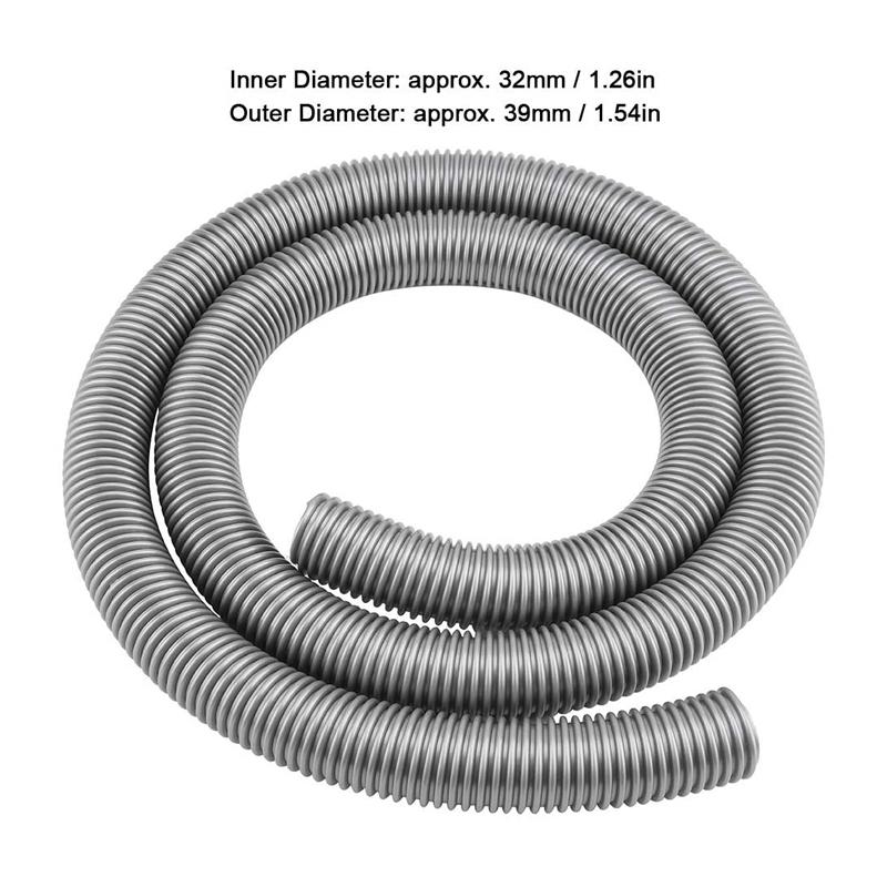 Outer 39mm Vacuum Cleaner Hose Household EVA Gray Hose Brandnew High Quality