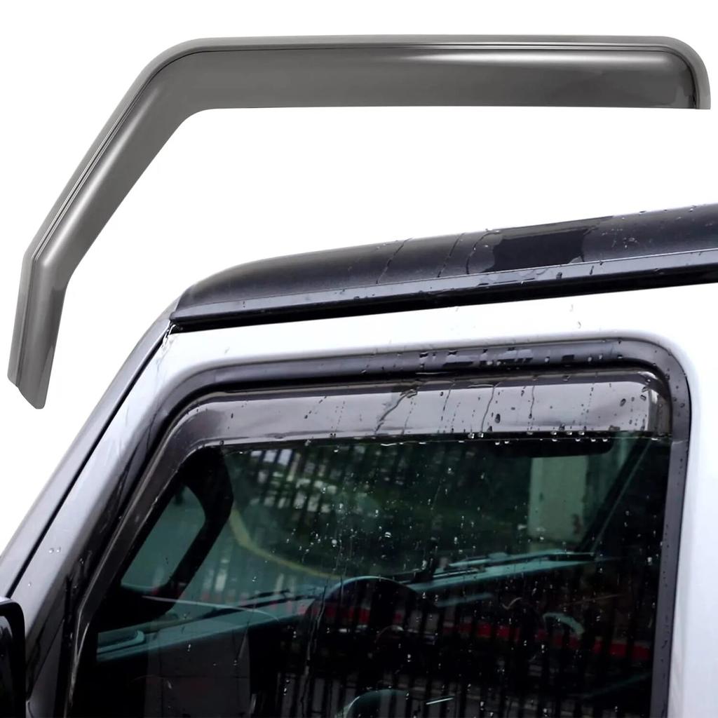 Car Window Sunvisor Deflector Shield Rain Sun Visor Guard For Jeep Wrangler JK JL Unlimited 4-Door 2007-2017 2018- 2023