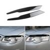 2 шт. Ярко-черный Для VW Passat B6 2005 2006 2007 2008 2009 2010 Автомобильный Козырек-накладка на фару