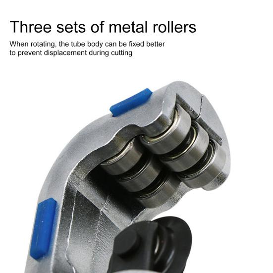 1 Set Tube Cutter Wear-resistant High Hardness Metal Bearing Type Copper Pipe Cutter Home Supply