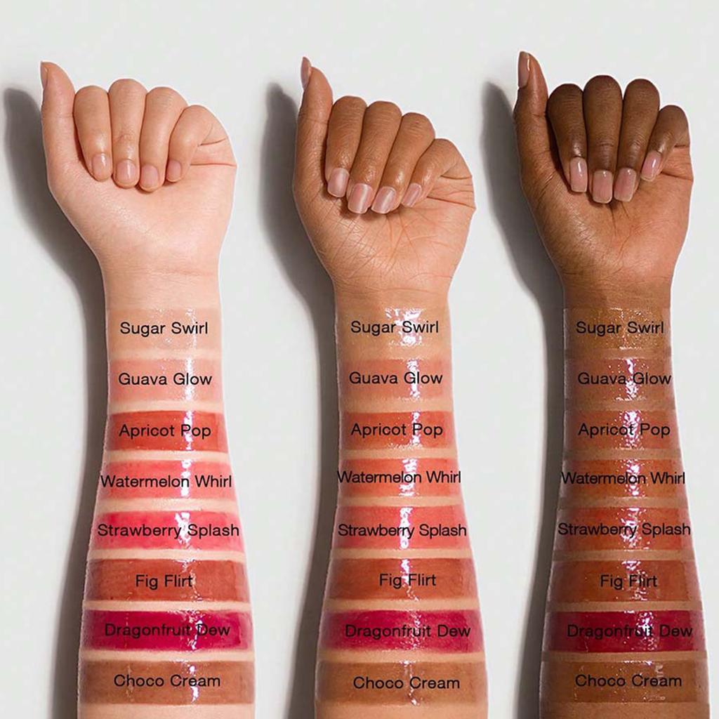 8 Color Jar Lip Nectar Hydrating Mirror Lip Glaze Milk Jar Lip Oil Doodle Lips Whitening Translucent Moisturizing