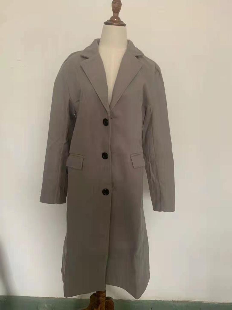 Available Now: New Five-Color Men's Woolen Trench Coat