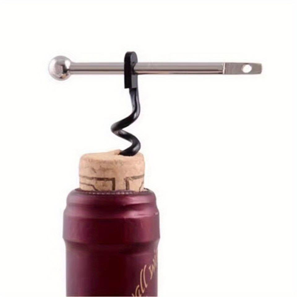 2-6pcs Mini Pocket Red Wine Bottle Opener Stainless Steel Corkscrew Bottle Opener with Ring Keychain Outdoor EDC Camping Tools 6