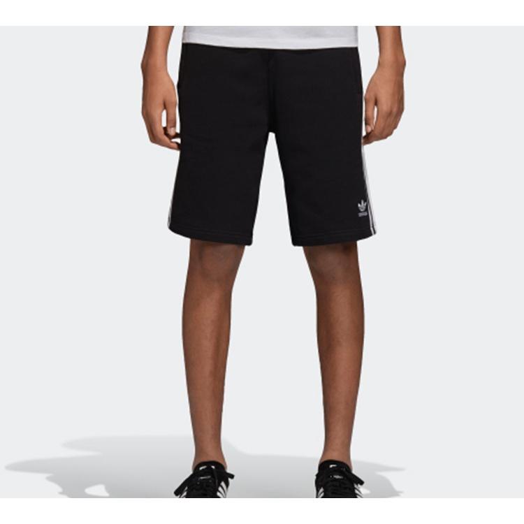 adidas Originals Короткие шорты с 3 полосками Черные Мужские DH5798
