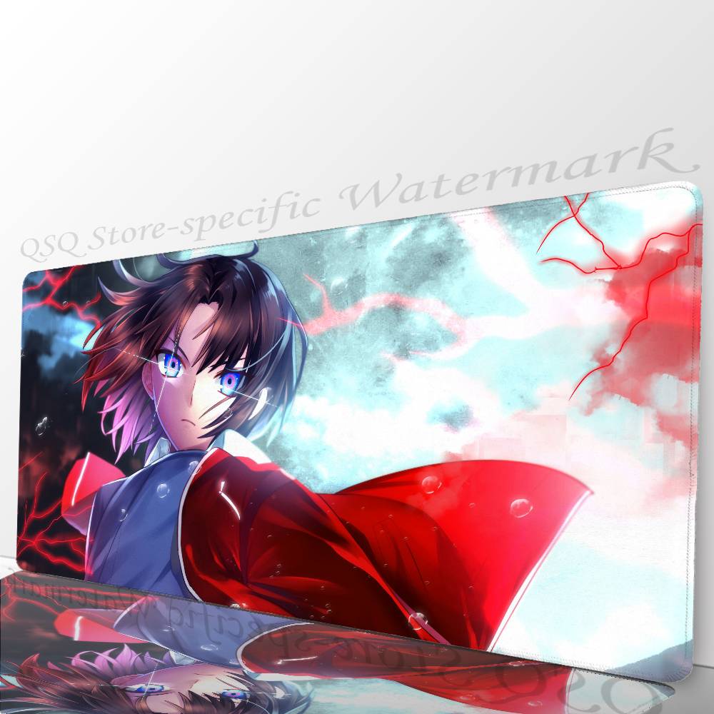 Shiki Ryougi Анимация Сад Грешников Коврик для Мыши Коврик для Стола С Подкладкой Игровые Аксессуары Prime Gaming XXL Клавиатура