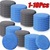 10/1Pcs Soft Microfiber Car Wax Applicator Mitts Polishing Sponge Wax Foam Car Wax Applicator Pad Car Detailing Cleaning Tools Wipers Blades 3