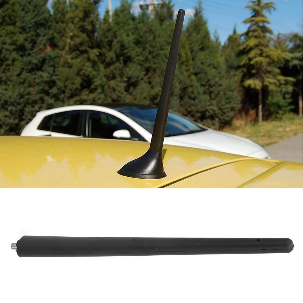 Car Short Antenna Rubber Aerial Mast for Fiat 500 2012+, Durable and Easy to Install