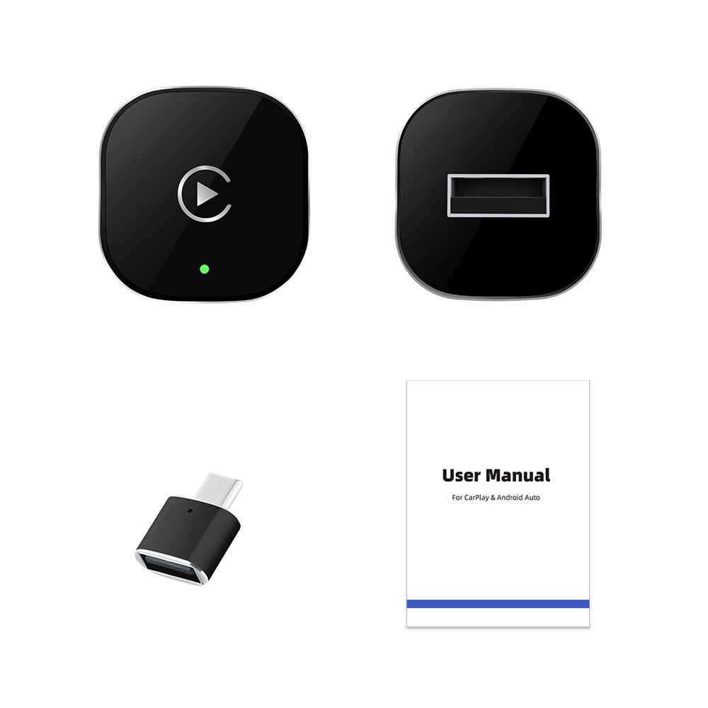 Адаптер Беспроводной CarPlay Android Auto Адаптер USB-донгл Умная Мини-коробка