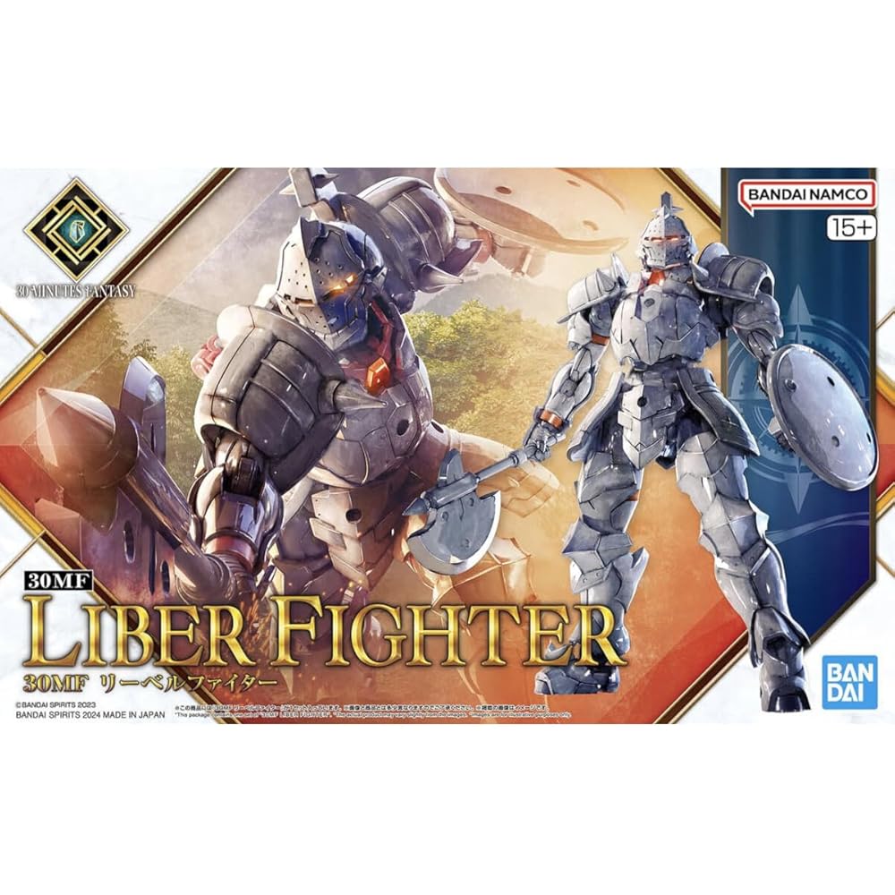 Bandai Spirits 30MF Liber Fighter Пластиковая модель-конструктор с цветовой кодировкой
