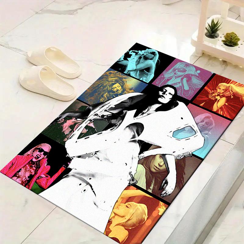 Gaga Singer Carpet Rug for Living Room Bedroom Home Sofa Decoration,Kids play Non-slip Floor Mat