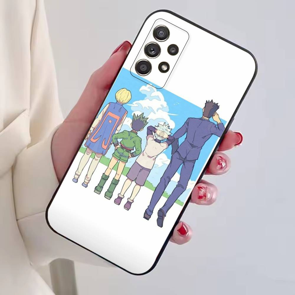 Hunter X Hunter Japanese Manga Phone Case Black Silicone Soft For Samsung S25,S24,S21,S22,S23,S30,Ultra,S20,Plus,Fe,Lite
